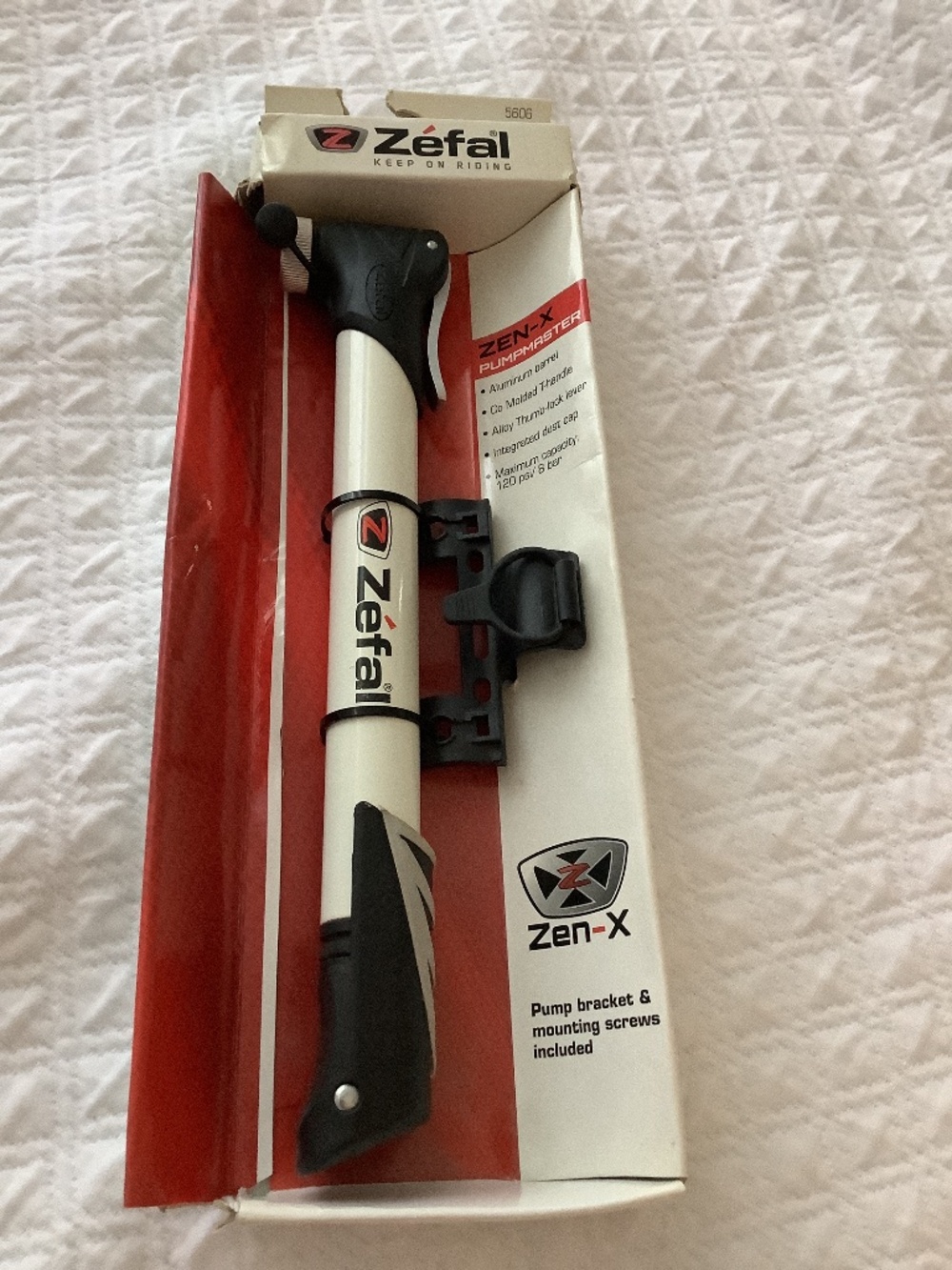 Zefal Bicycle Air Pump Aluminum Model 5606
